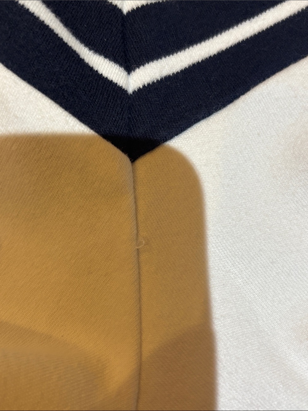 Neiman Marcus Exclusive Navy White Striped Cotton Top 1X - Picture 8 of 10